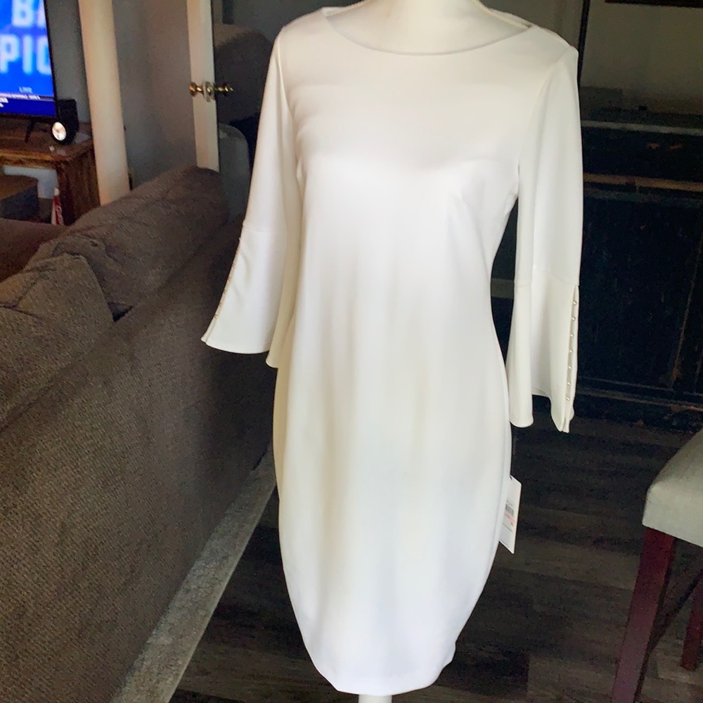 Elegant white dress